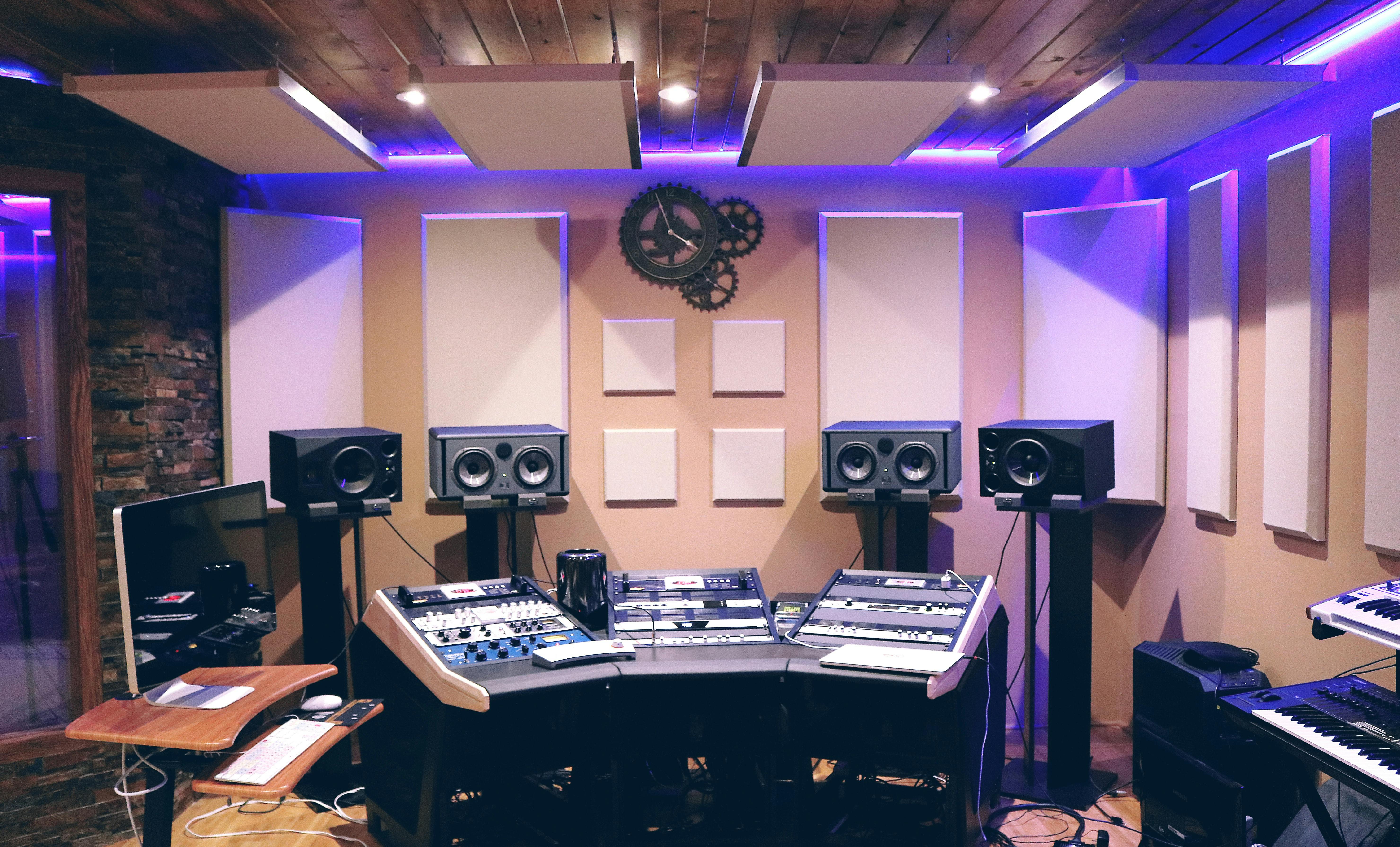 Music production workspace
