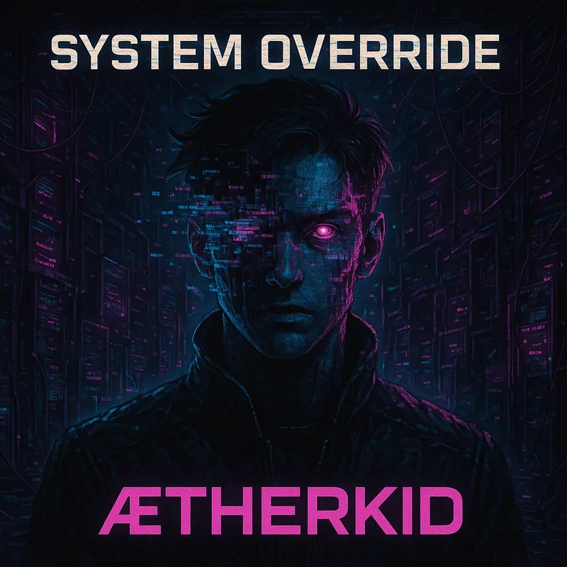 Cover of ÆTHERKID – „SYSTEM OVERRIDE“ (EP)
