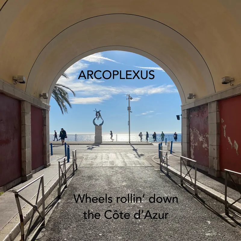 Cover of Wheels rollin’ down the Côte d’Azur