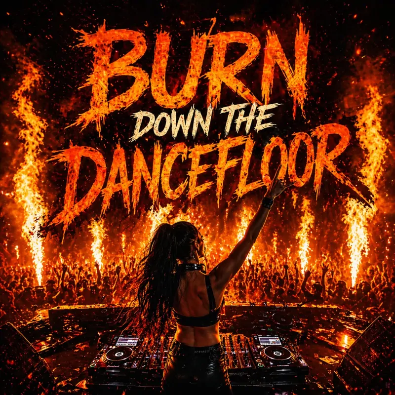 Cover of Burn Down the Dancefloor