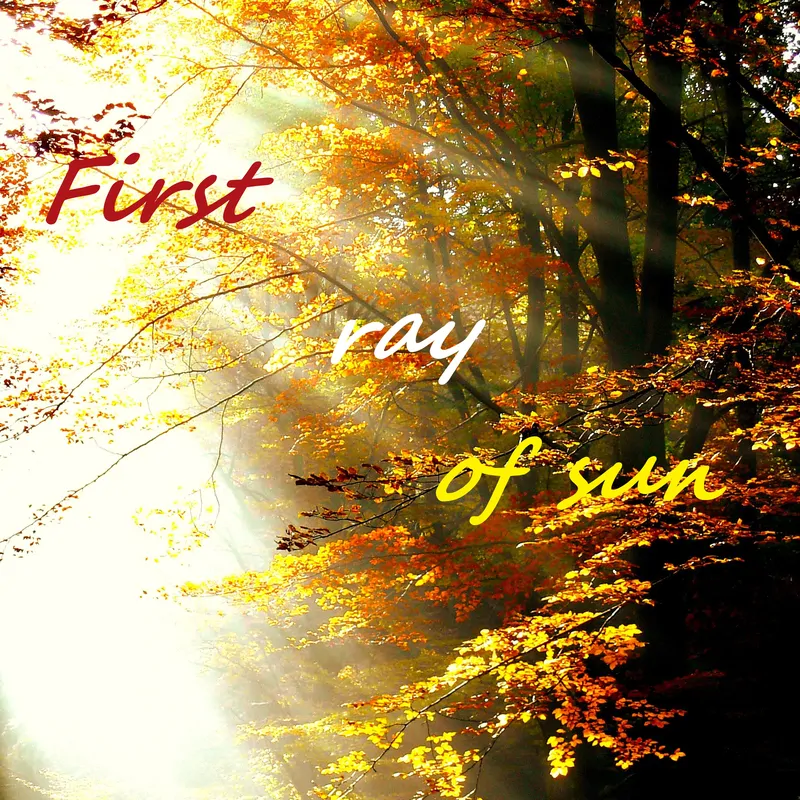 Cover of First ray of sun