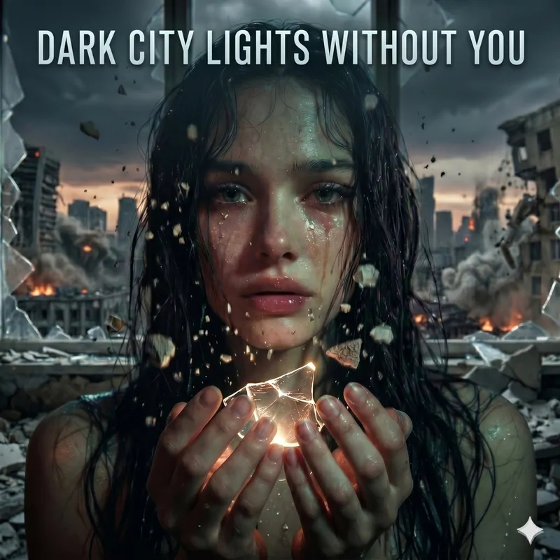 Cover of Dark City Lights Without You