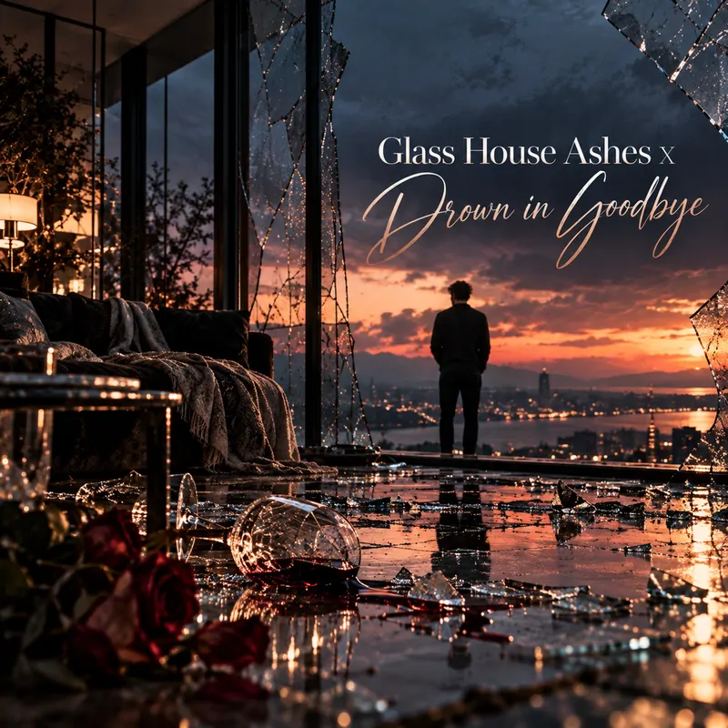 Cover of Glass House Ashes x Drown in Goodbye