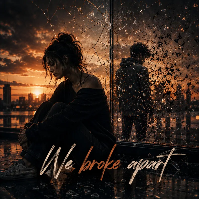 Cover of We Broke Apart