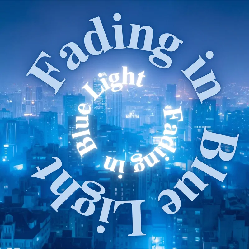 Cover of Fading in Blue Light