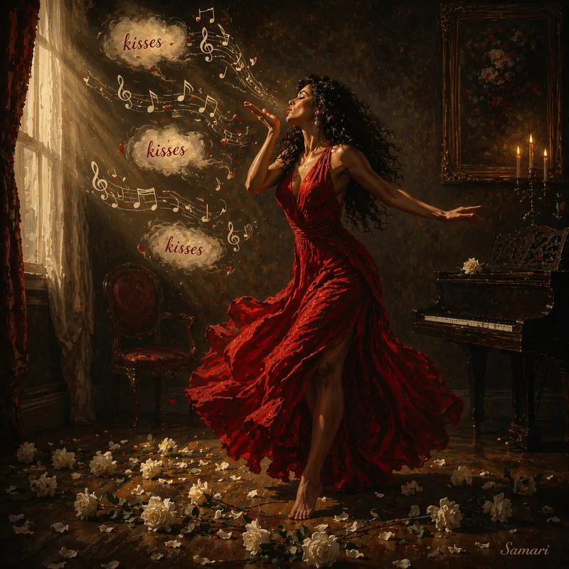 Cover of White Roses on the Floor