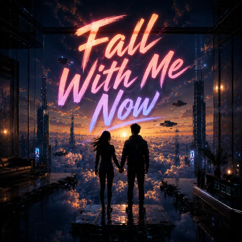 Cover of Fall with Me Now