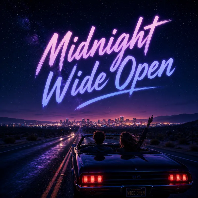 Cover of Midnight Wide Open