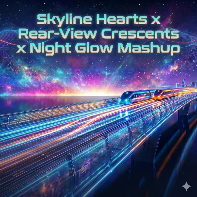 Cover of Skyline Hearts x Rear-View Crescents x Night Glow