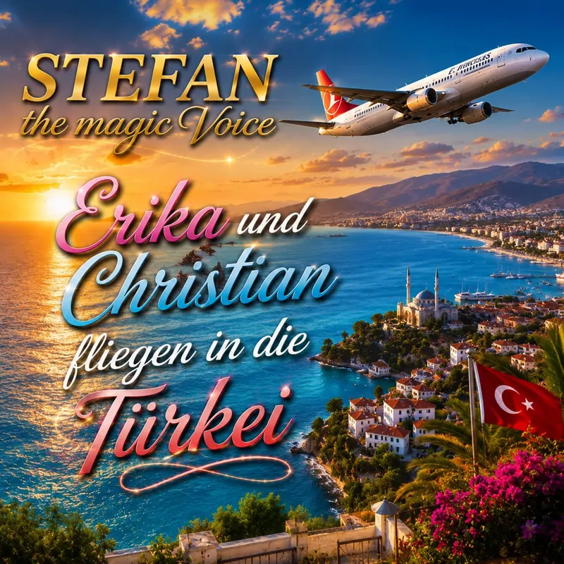 Cover of Erika & Christian fliegen in die Türkei