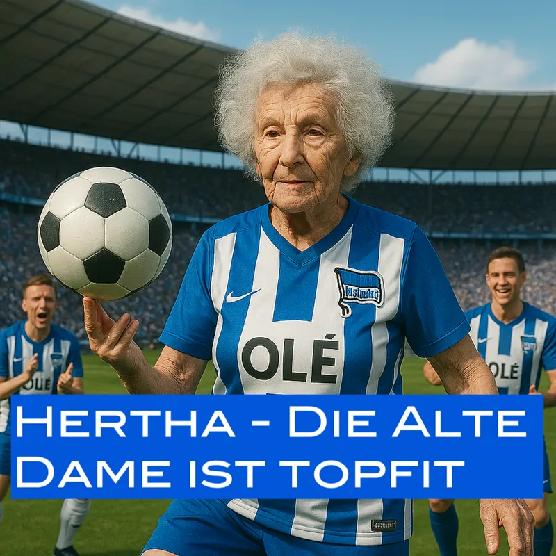 Cover of Hertha - Die Alte Dame ist topfit