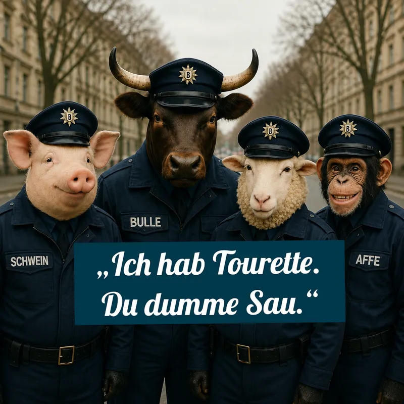 Cover of Ich hab Tourette. Du dumme Sau.