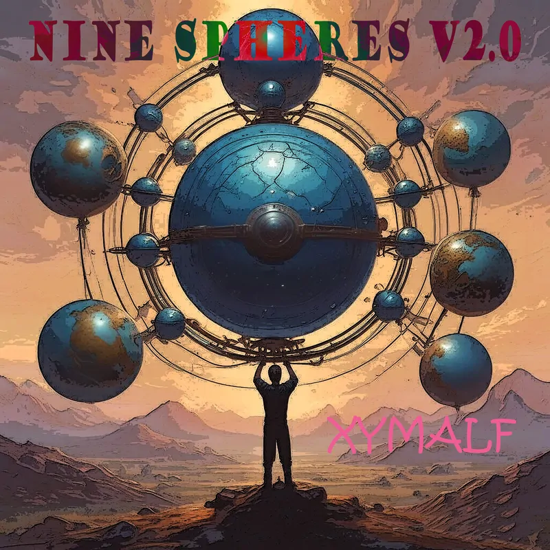 Cover of Nine spheres V2.0